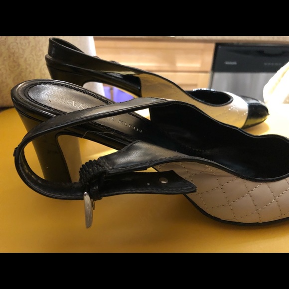 Anne Klein black and white shoes - Picture 2 of 6